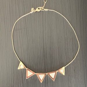 Banana Republic Necklace with Triangles